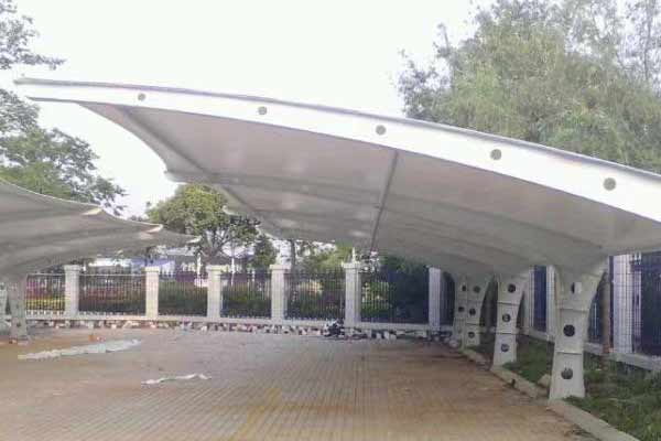 長春膜結(jié)構(gòu)車棚在住宅區(qū)搭建時有哪些講究？